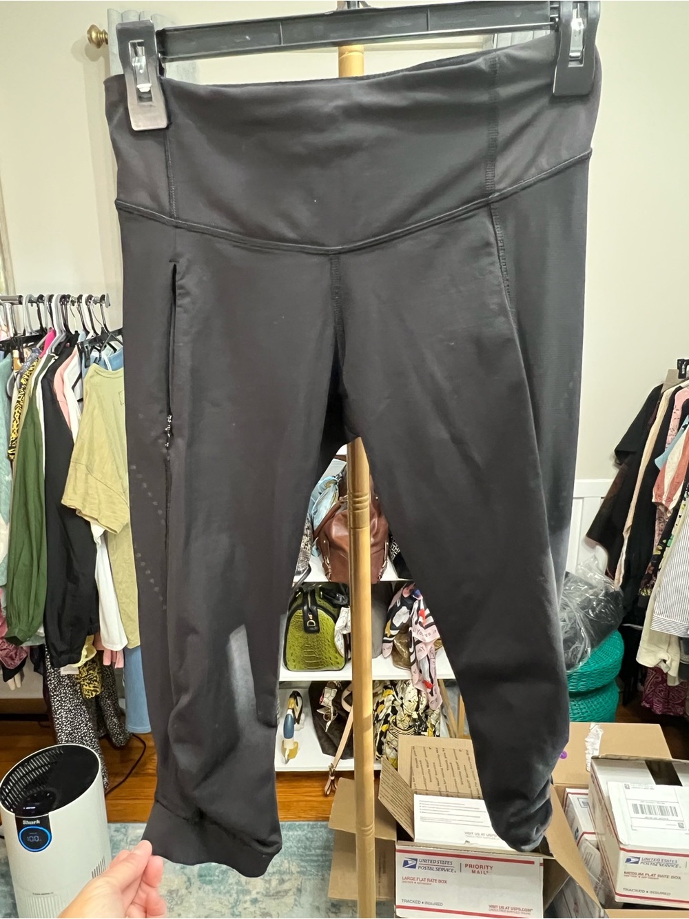 lululemon athletica Black High-Rise capri Leggings